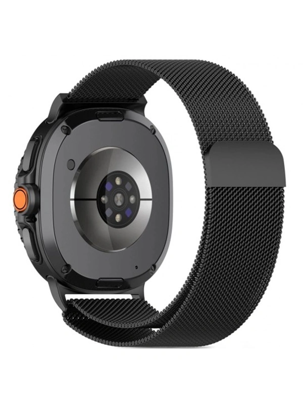 Techprotect Samsung Galaxy Watch8 Watch8 Classic milanietiškas dirželis, juoda, 1 nuotrauka